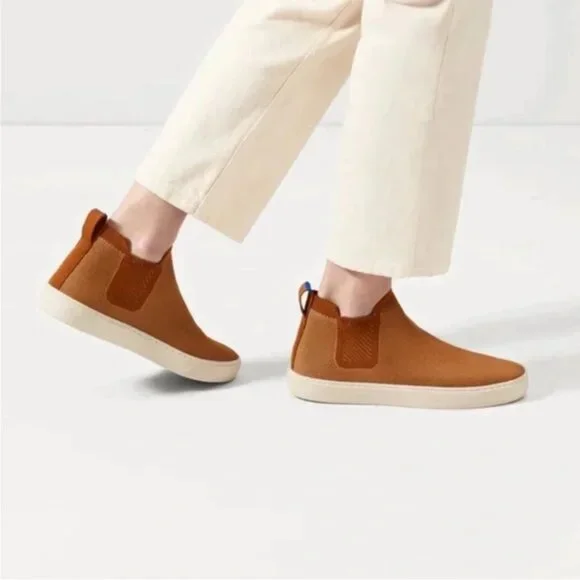 $185 Rothy's Chelsea Boots Brand New In Box | Fawn | 9.5 - Picture 2 of 13